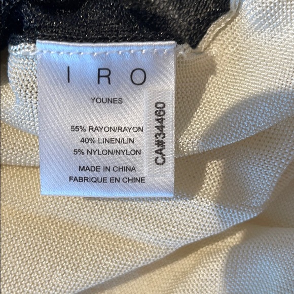 Iro 3/4 sleeve top - Picture 5 of 5